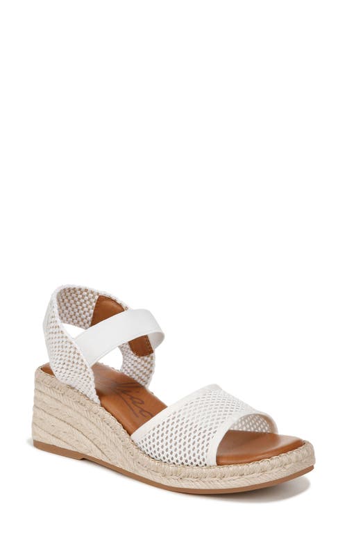 Noreen Espadrille Wedge Sandal in White