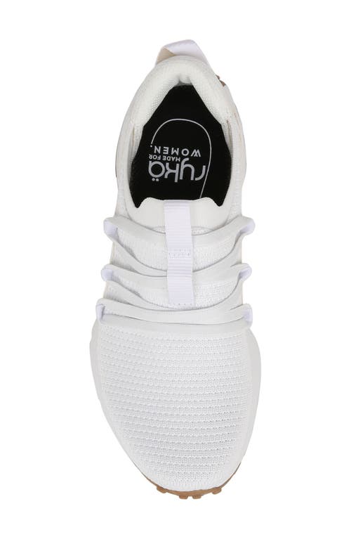 Ryka Jumpstart Lace Womens Fitness Workout Athletic And Training Shoes In White