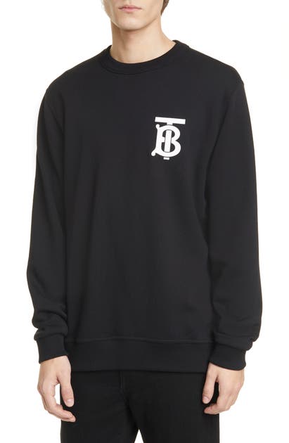 BURBERRY DRYDEN TB MONOGRAM COTTON SWEATSHIRT,8024602