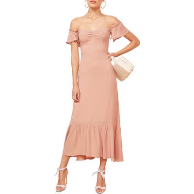 Reformation Butterfly Midi Dress