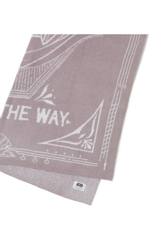 Barefoot Dreams ® X Star Wars™ Cozychic™ Mandalorian Throw Blanket In Taupe-moonlight