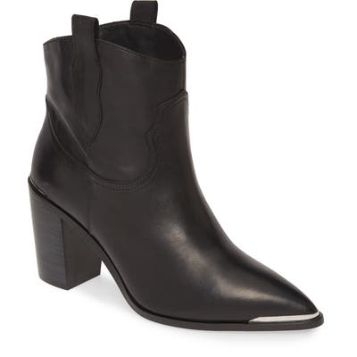 Steve Madden Zora Western Bootie, Black