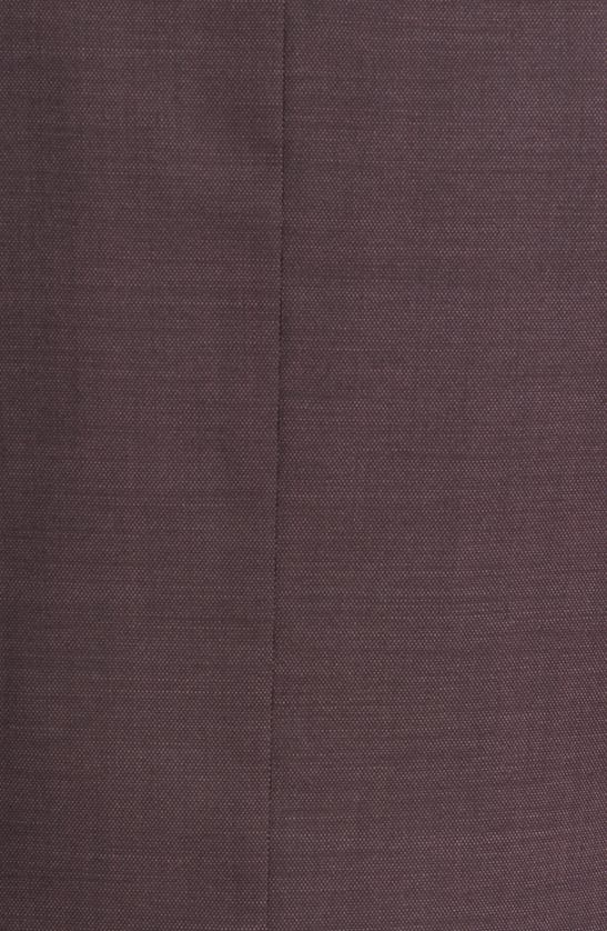 Shop Ted Baker London Roger Extra Slim Fit Solid Wool Suit In Burgundy