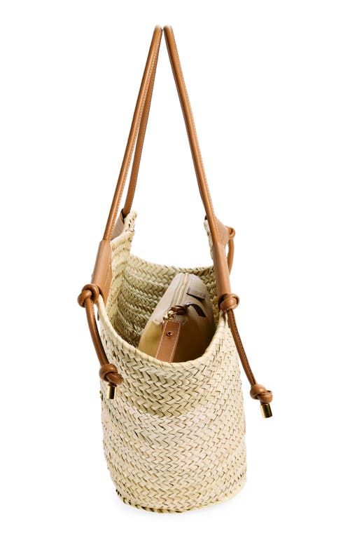 Shop Altuzarra Basket Straw Tote In Natural/canyon