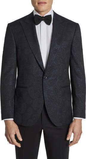 Tuxedo Jacket Men's Navy Blue Velvet Blazer Elegant Hosting Party Wear  Dinner Jacket Wedding Blazer Coat -  Canada