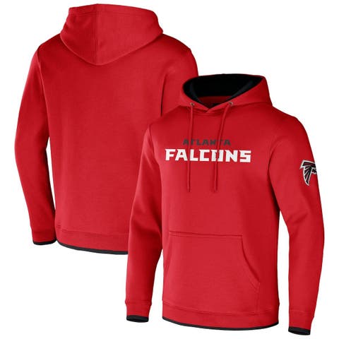 Fanatics Men's Branded Black Atlanta Falcons Hustle Pullover Hoodie