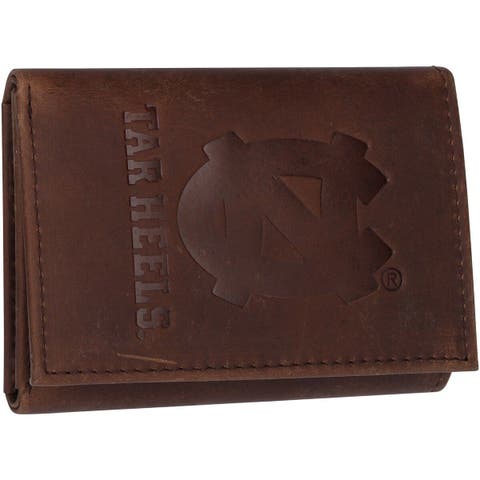 N. Carolina St. Wolfpack Deluxe Leather Tri-fold Wallet