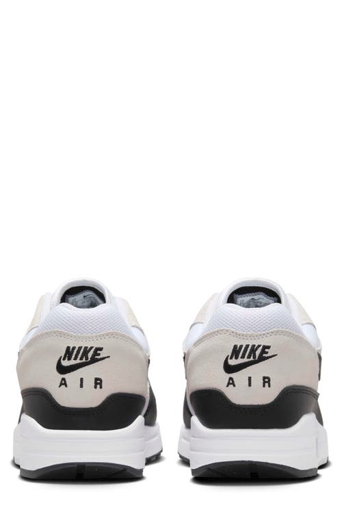 Shop Nike Air Max 1 Essential Sneaker In White/black/summit White