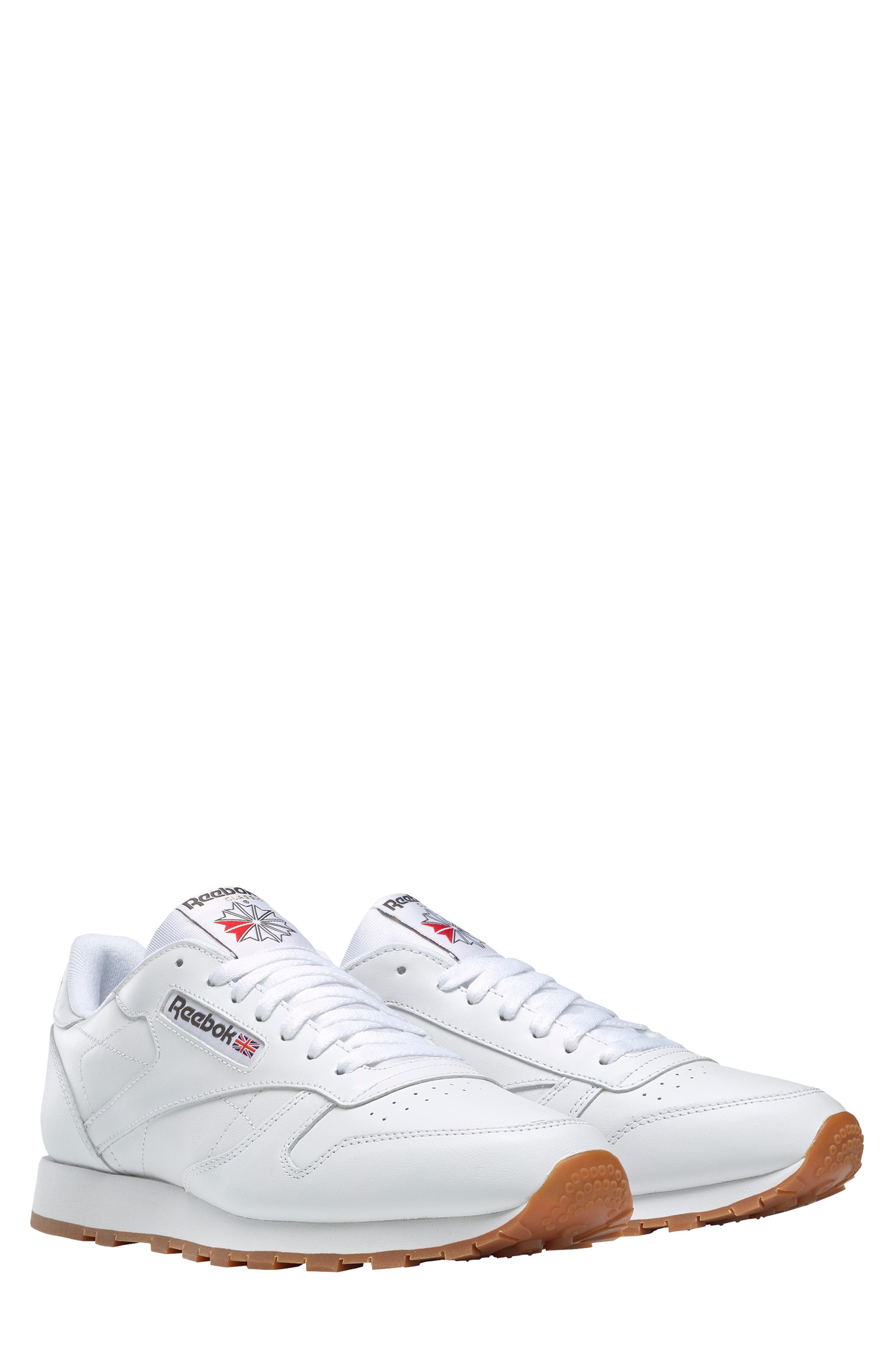 reebok classic leather sneakers