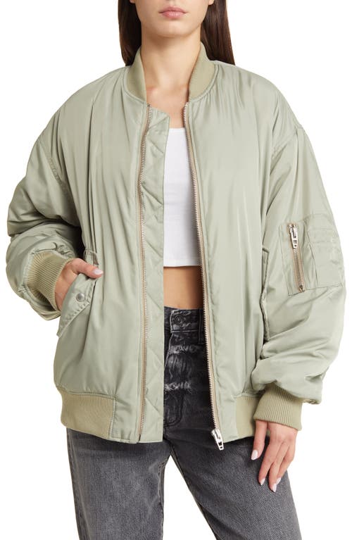 BLANKNYC Oversize Bomber Jacket Auto Pilot at Nordstrom,