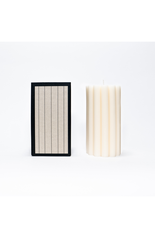 FIELD KIT FIELD KIT FLORAL PILLAR CANDLE 