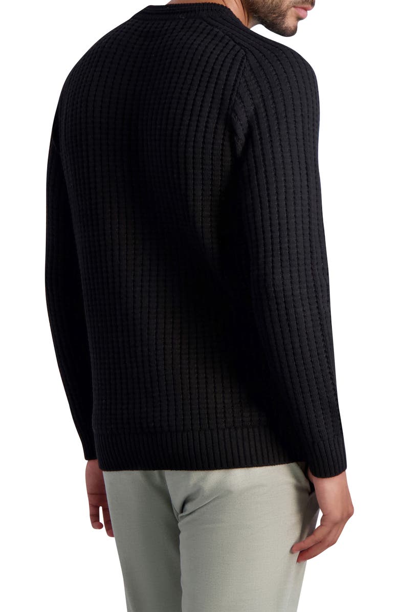 Karl Lagerfeld Paris Textured Crewneck Sweater | Nordstrom
