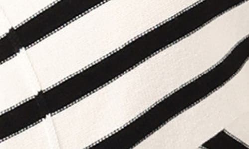 Petal And Pup Petal & Pup Lynette Crisscross Stripe Sweater In Black