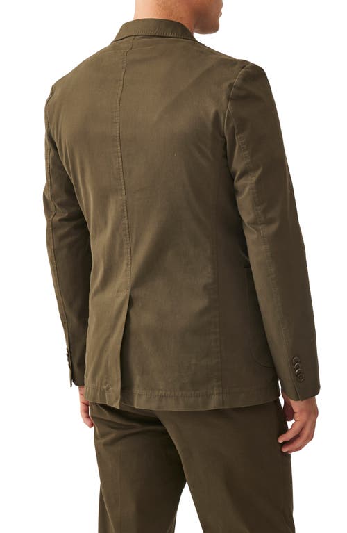 Shop Rodd & Gunn Woodlands Solid Stretch Cotton Sport Coat In Forest