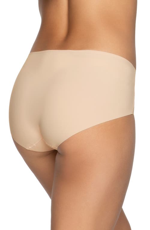Felina Hint Of Skin Assorted 5-pack Briefs In Black//sphinx Rose