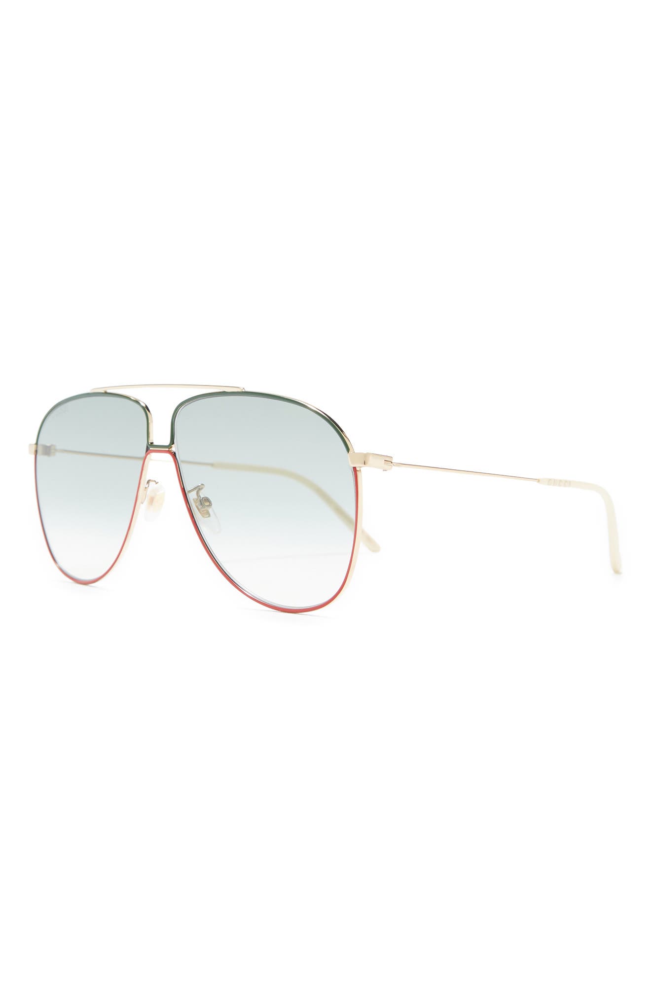 gucci gradient aviator sunglasses