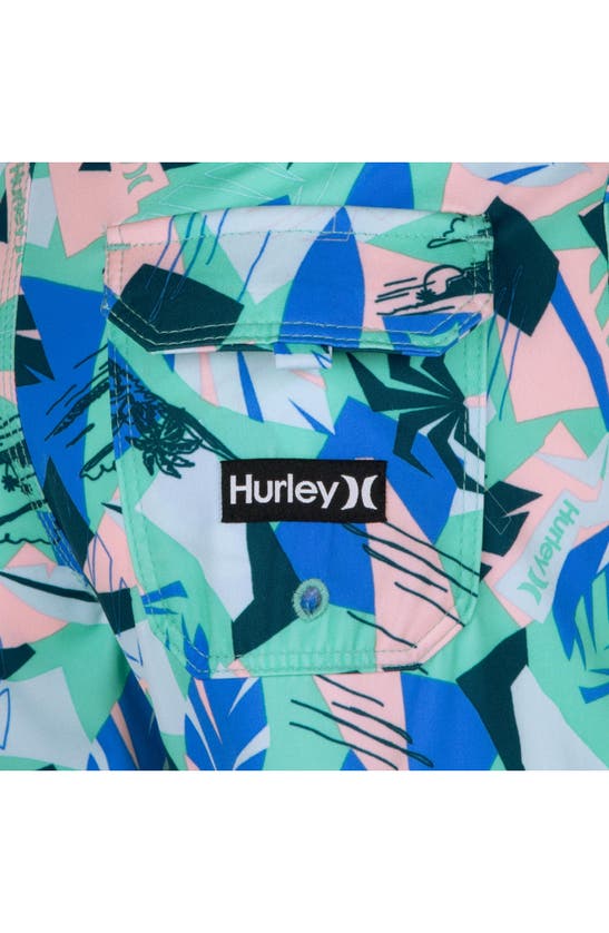 Shop Hurley Kids' Retro Resort Board Shorts In Fiji