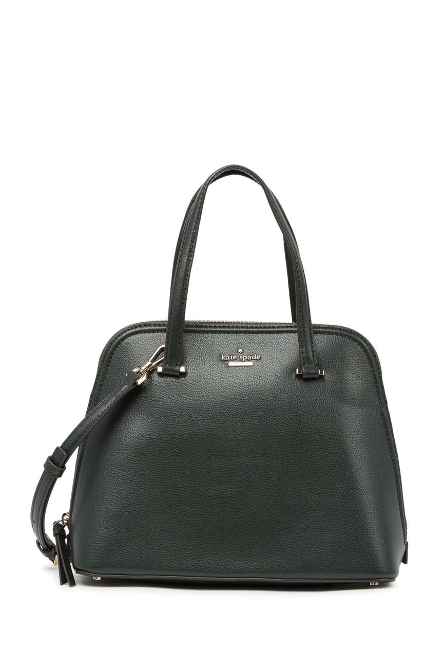 kate spade new york leather patterson medium drive dome satchel