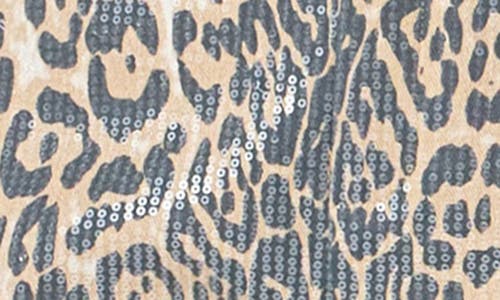 Endless Rose Sequin Shorts In Leopard
