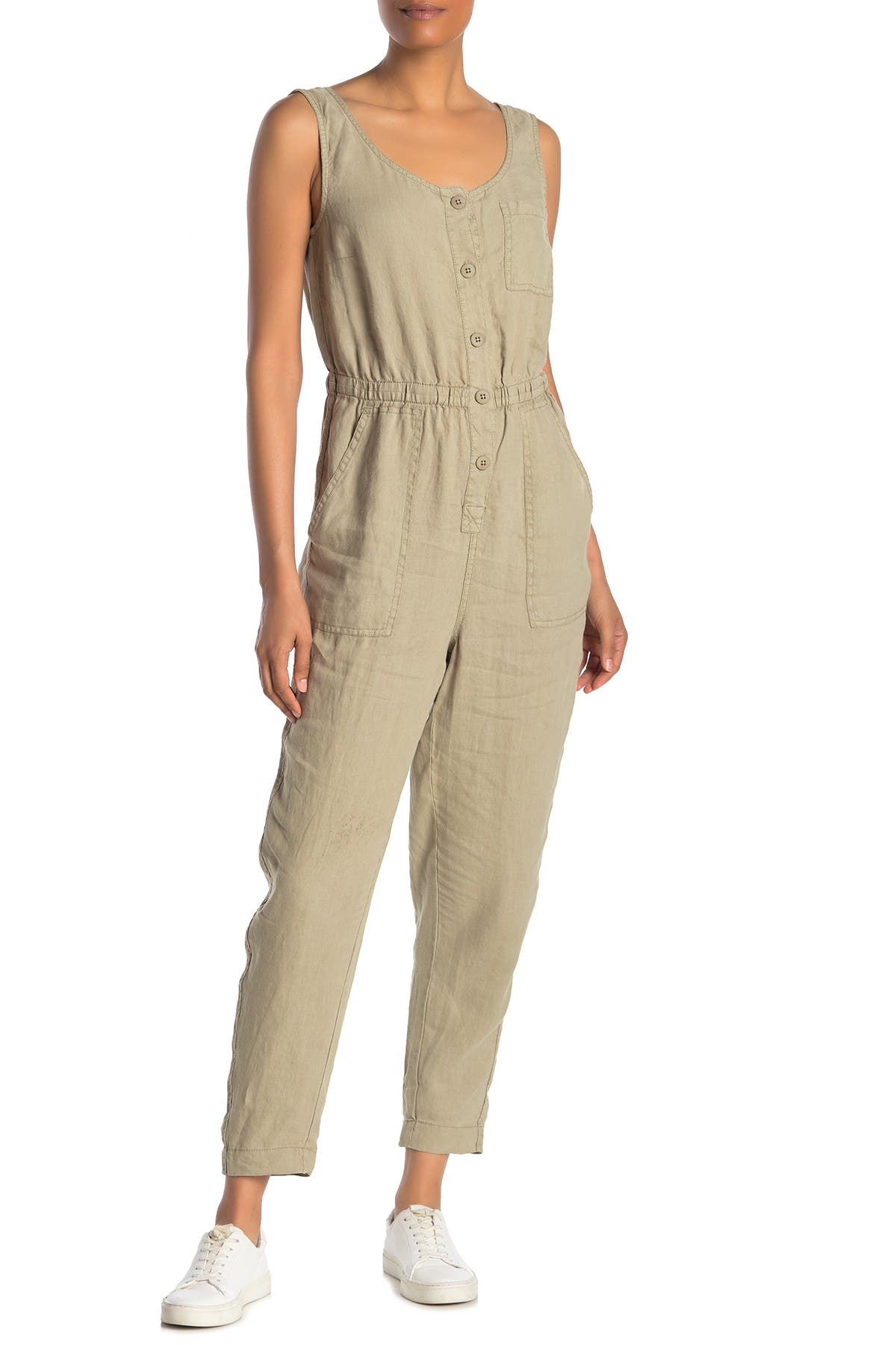 nordstrom linen jumpsuit