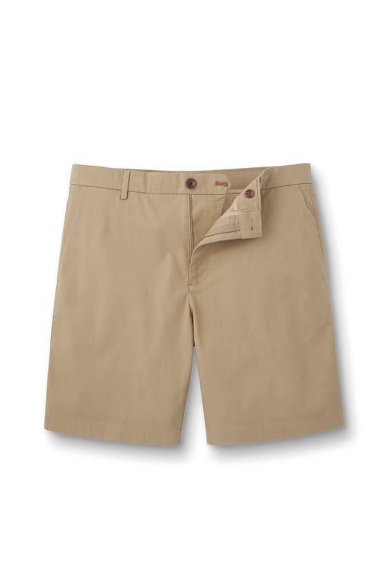 Shop Charles Tyrwhitt Cotton Shorts In Taupe