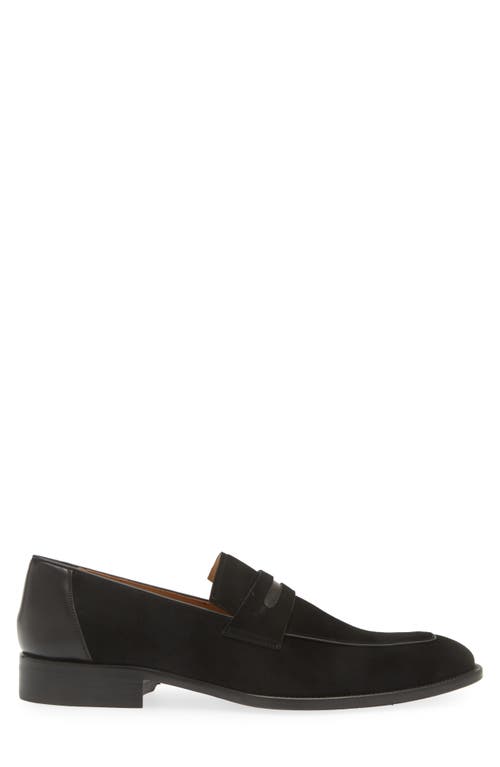 Mezlan Galeno Penny Loafer In Black
