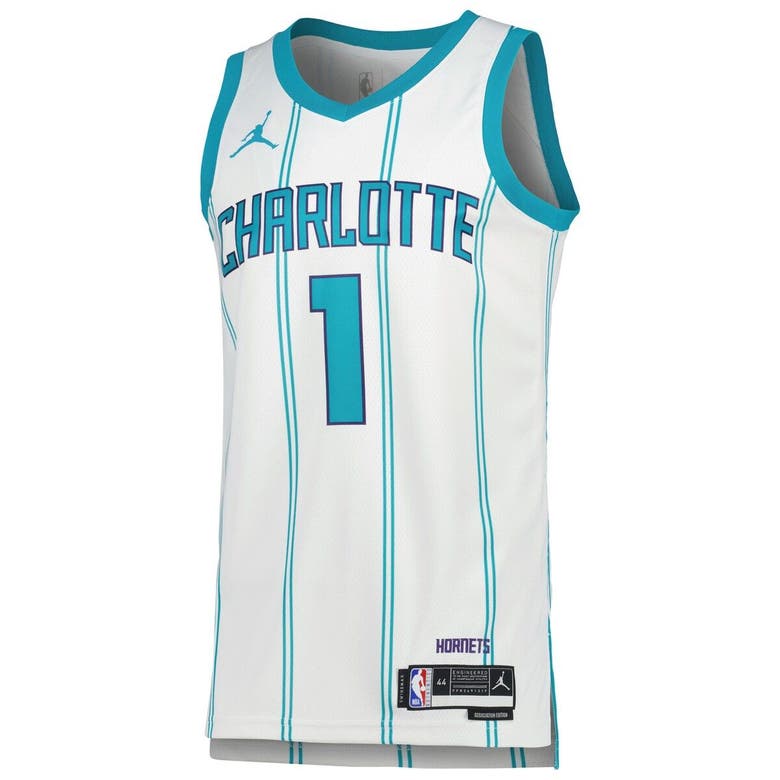 Jordan Brand LaMelo Ball Charlotte Hornets Unisex Teal Select Series  Swingman Jersey