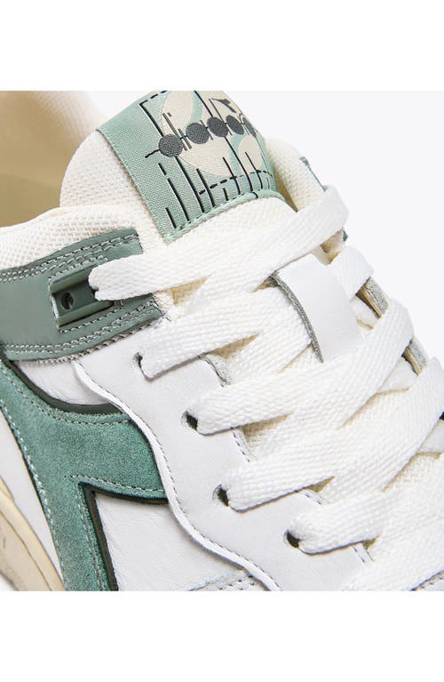 Shop Diadora B. 560 Used Sneaker In Iceberg Green