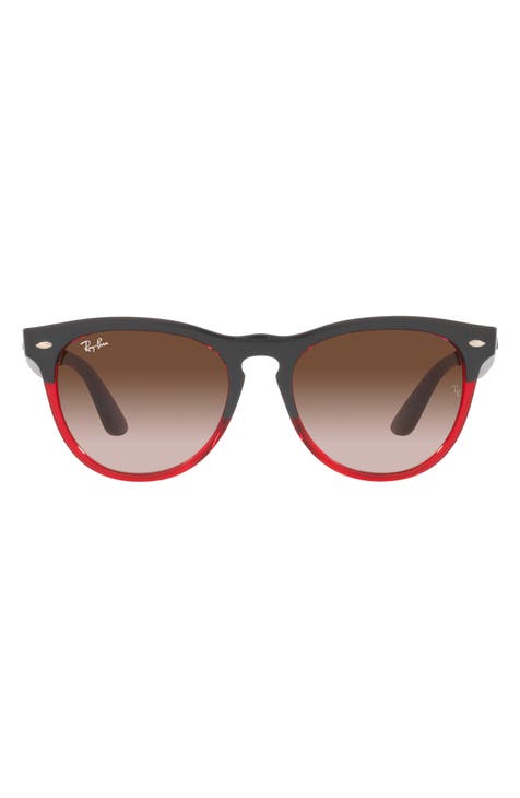 54mm Gradient Round Sunglasses