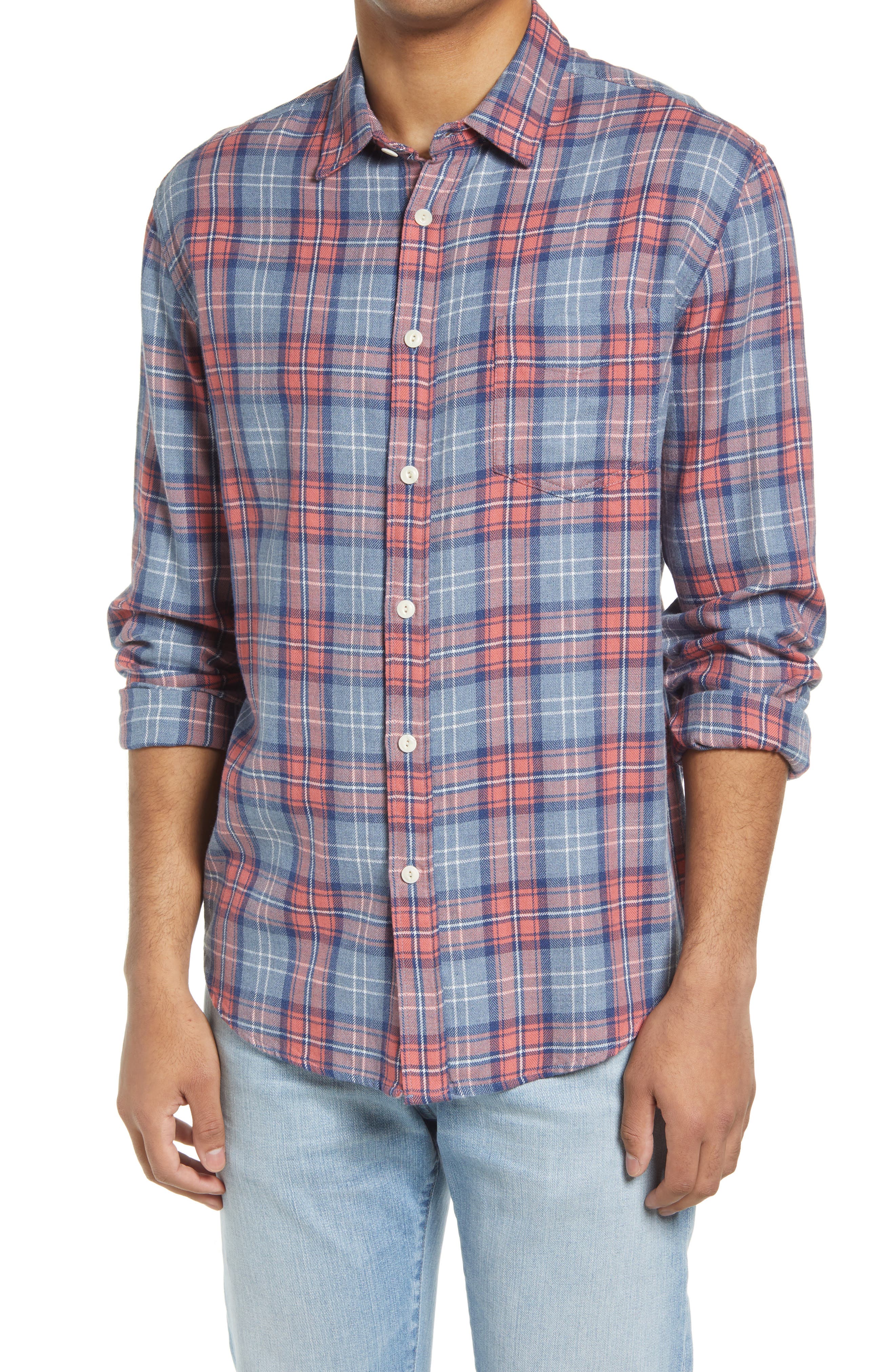 Men's Red Flannel Shirts | Nordstrom