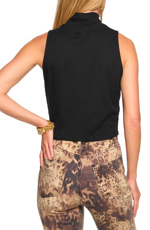 RAMY BROOK RAMY BROOK JASMIN RIB SLEEVELESS MOCK NECK TOP