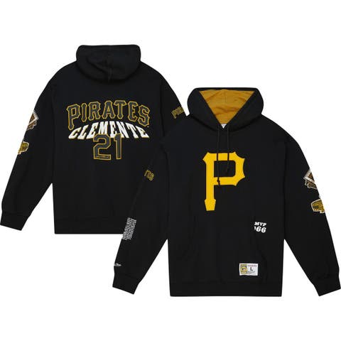 OuterStuff Roberto Clemente Pittsburgh Pirates Black Youth