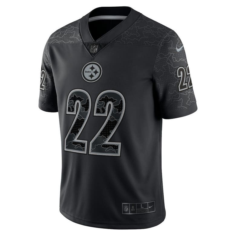Nike Najee Harris Black Pittsburgh Steelers Rflctv Limited Jersey