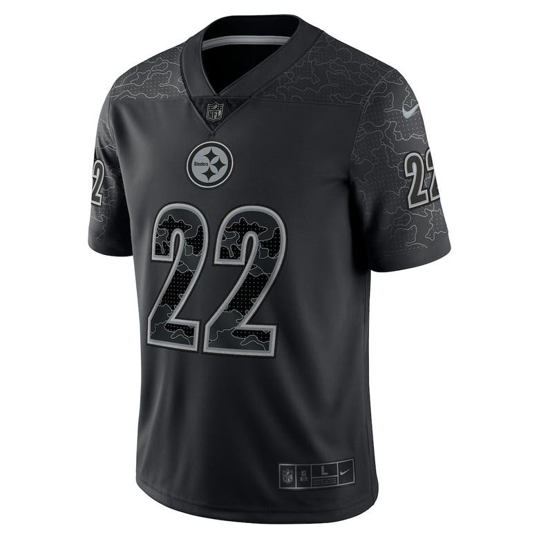 Men's Nike Najee Harris Black Pittsburgh Steelers Game Jersey