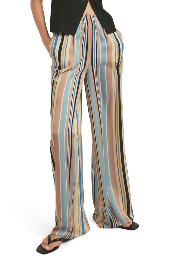 Shop Favorite Daughter The Summer Friday Pants In Riviera Stripe