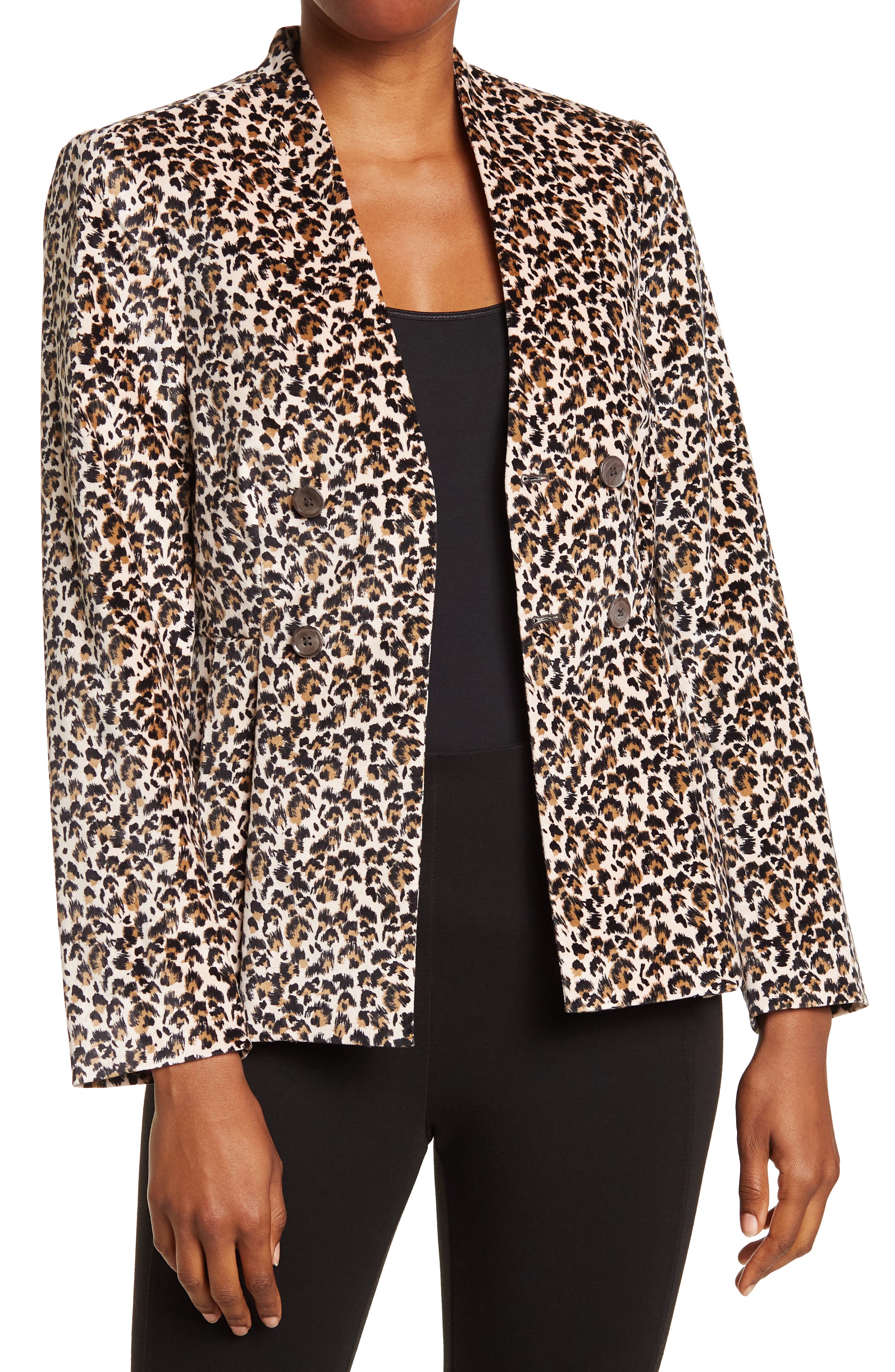 rebecca taylor leopard jacket