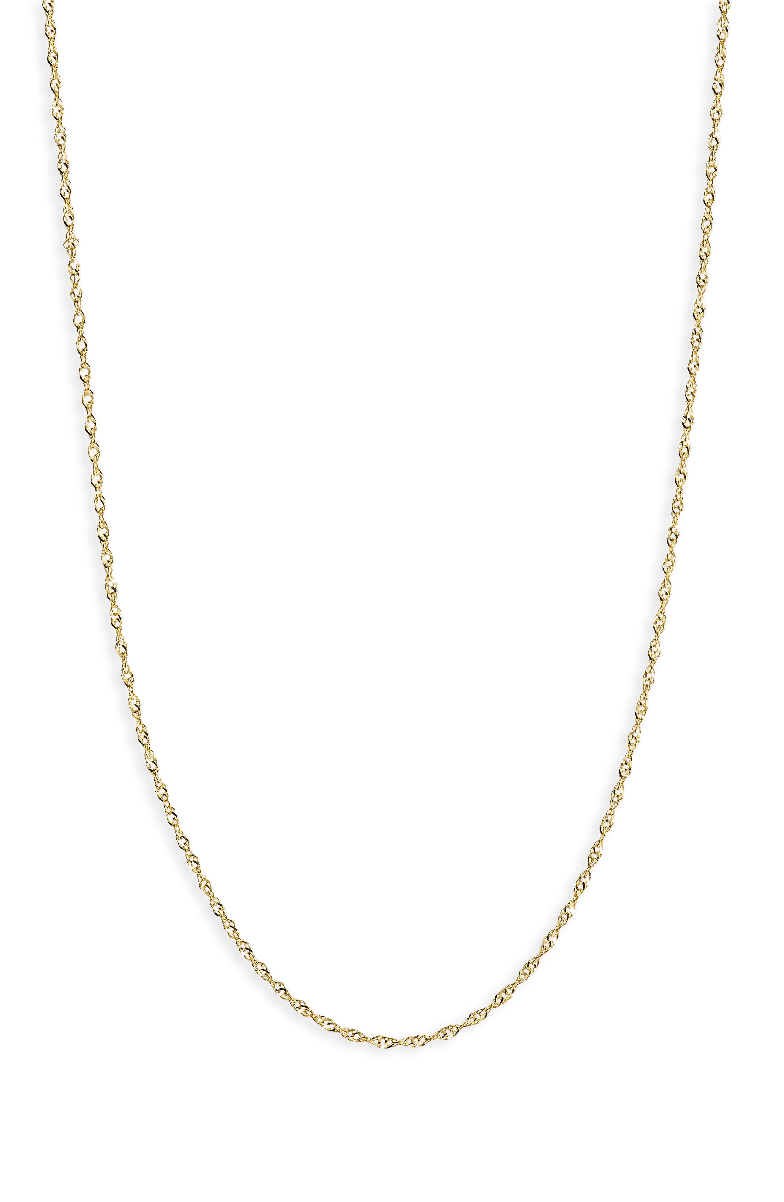 Women's 14k Gold Necklaces