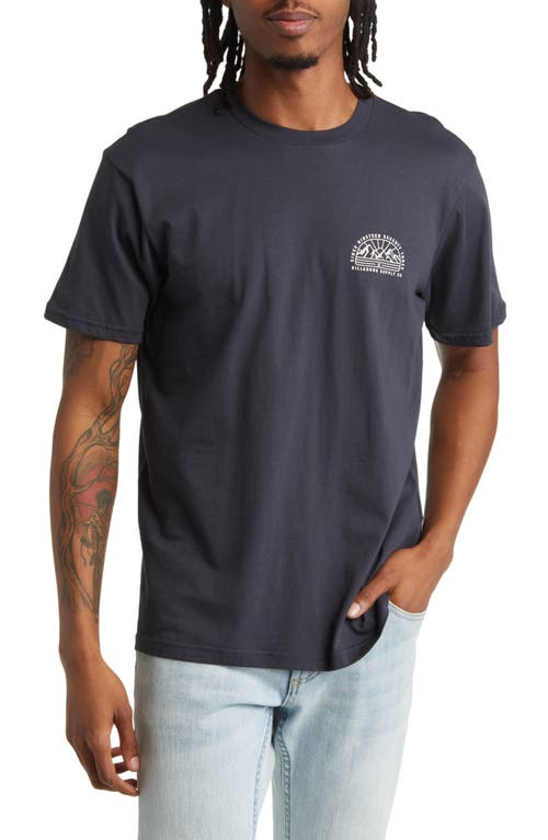 Billabong Passages Graphic T-Shirt in Washed Black