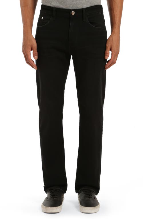 Mavi Jeans Zach Straight Leg Coal Black at Nordstrom, X