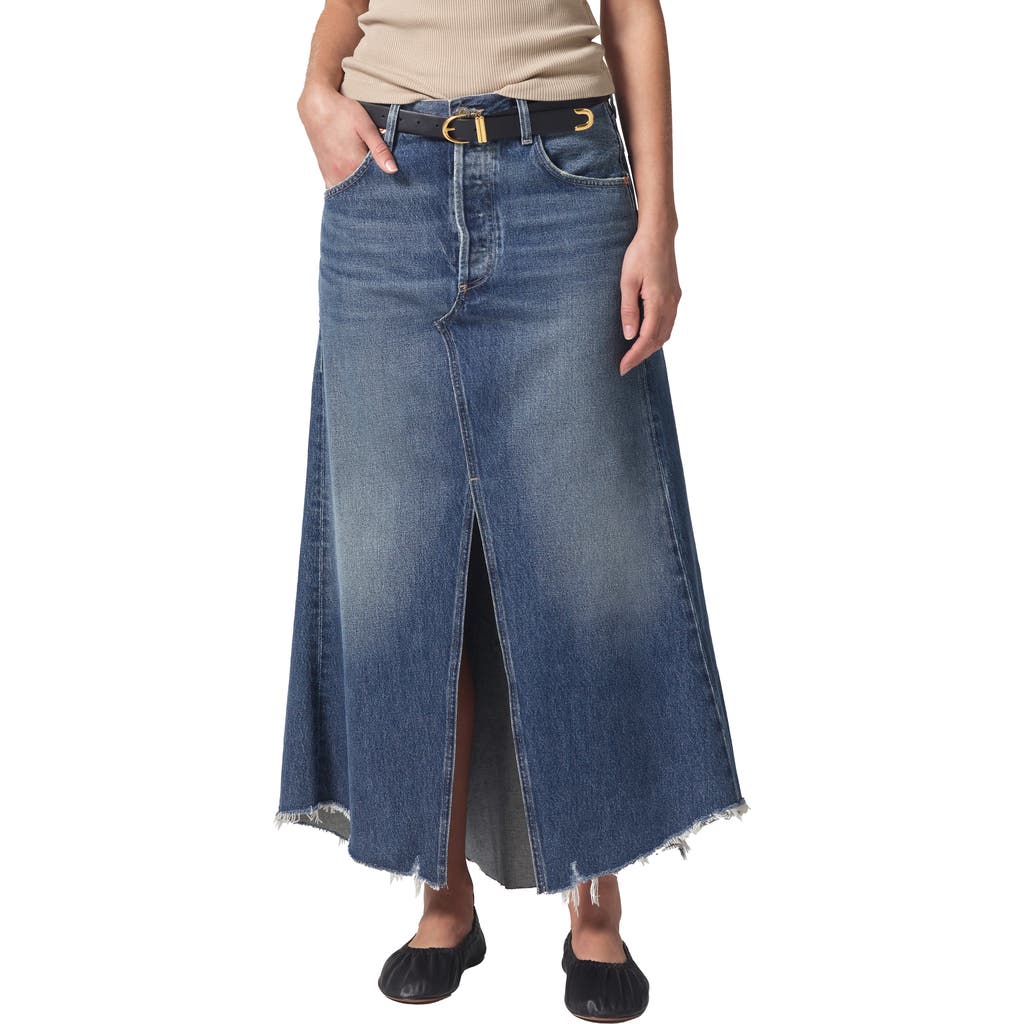 Citizen Of Humanity Mina Maxi Skirt In Brielle