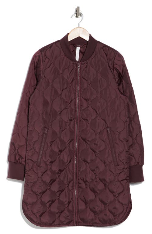 Z BY ZELLA Z BY ZELLA LONGLINE QUILTED JACKET
