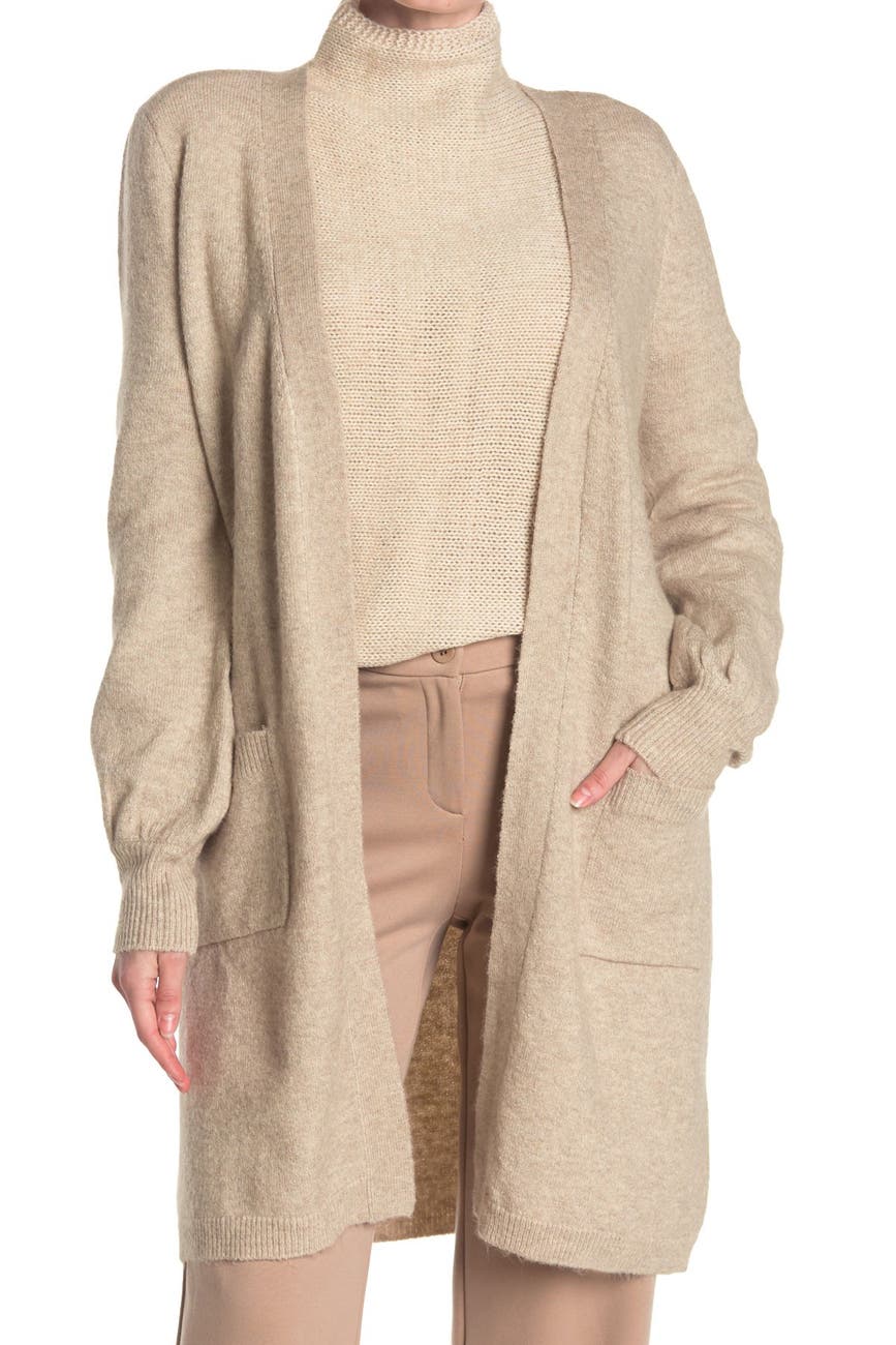 Max Studio Long Pocket Cardigan Sweater Nordstrom Rack