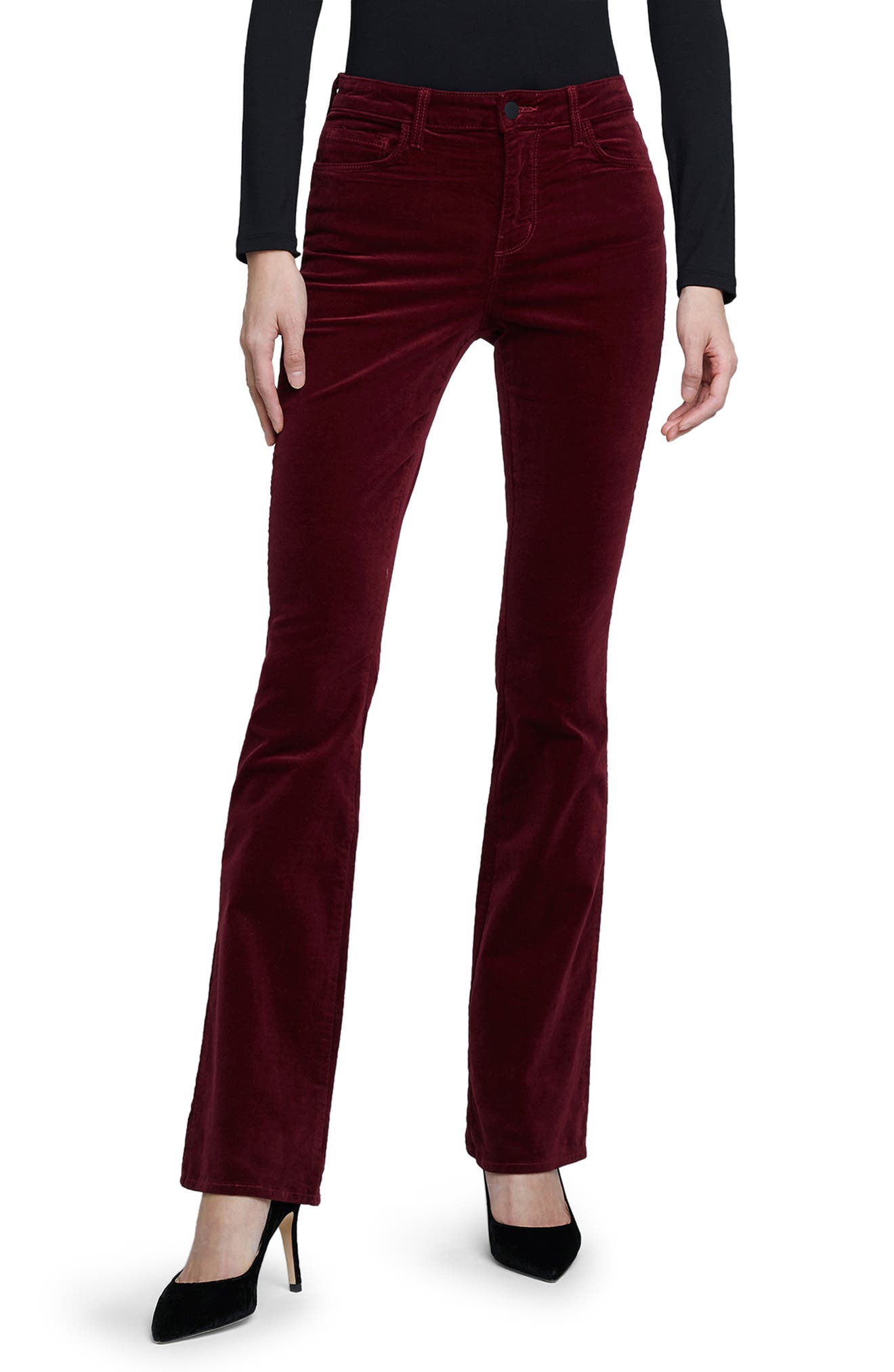 L'AGENCE Stevie High Waist Straight Leg Jeans