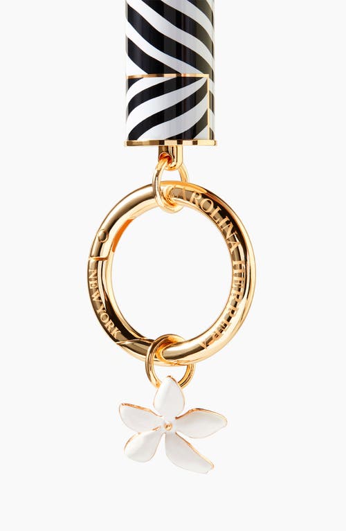 Shop Carolina Herrera The Charm Accessory In Jasmine