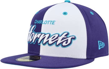 Men's New Era Charlotte Hornets Black On Black 59FIFTY Fitted Hat