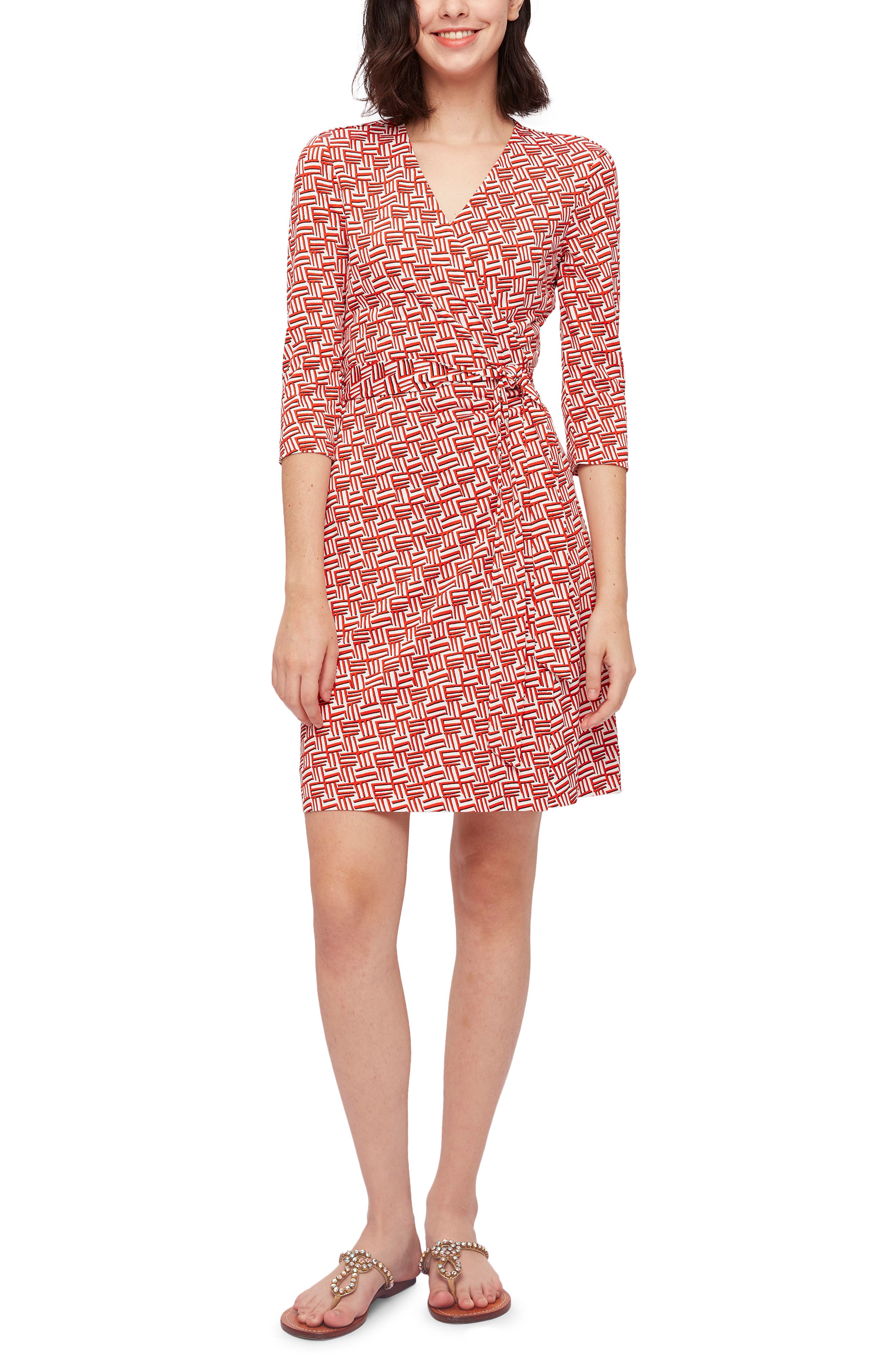 dvf wrap dress canada