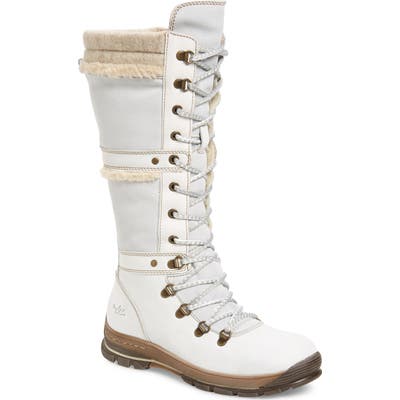 Bos. & Co. Gabriella Waterproof Boot - White