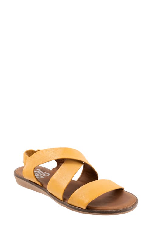 Bueno Dawn Sandal in Mustard at Nordstrom, Size 6.5-7Us
