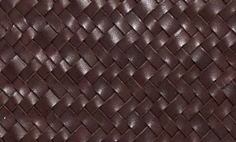 Madewell Handwoven Leather Tote In Coffee Bean