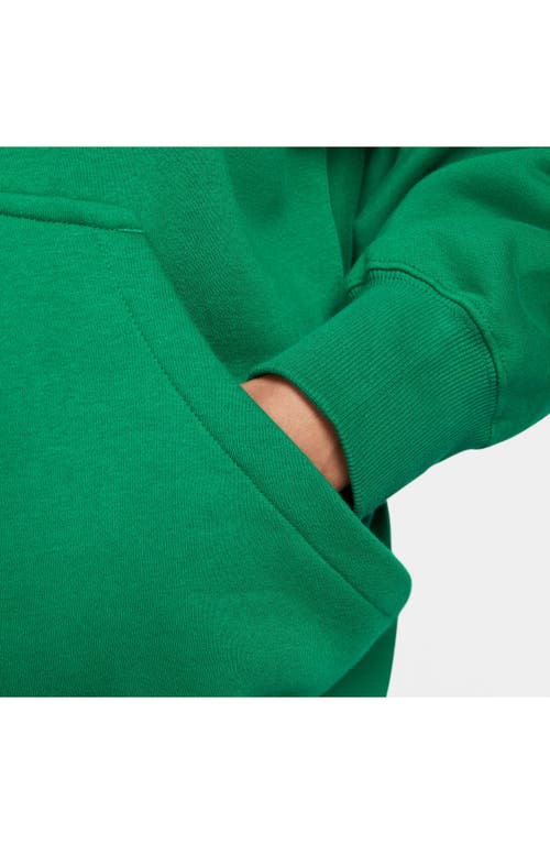 Shop Nike Sportswear Phoenix Fleece Pullover Hoodie In Malachite/sail